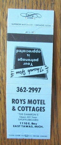 Riptide Inn Beach Resort - Matchbook